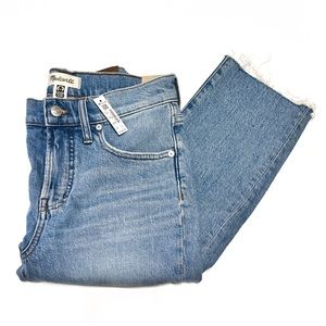 Madewell Jeans The Perfect Vintage Jean in Coney Wash Destroyed